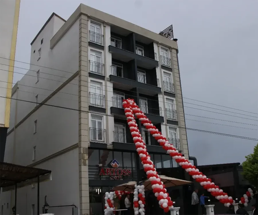 Artos Hotel a&ccedil;ılış t&ouml;reni